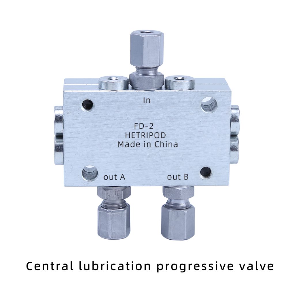 Central Centralized Lubrication Progressive Distribution Valve Hydraulic Valve FD Series Adecuado pa