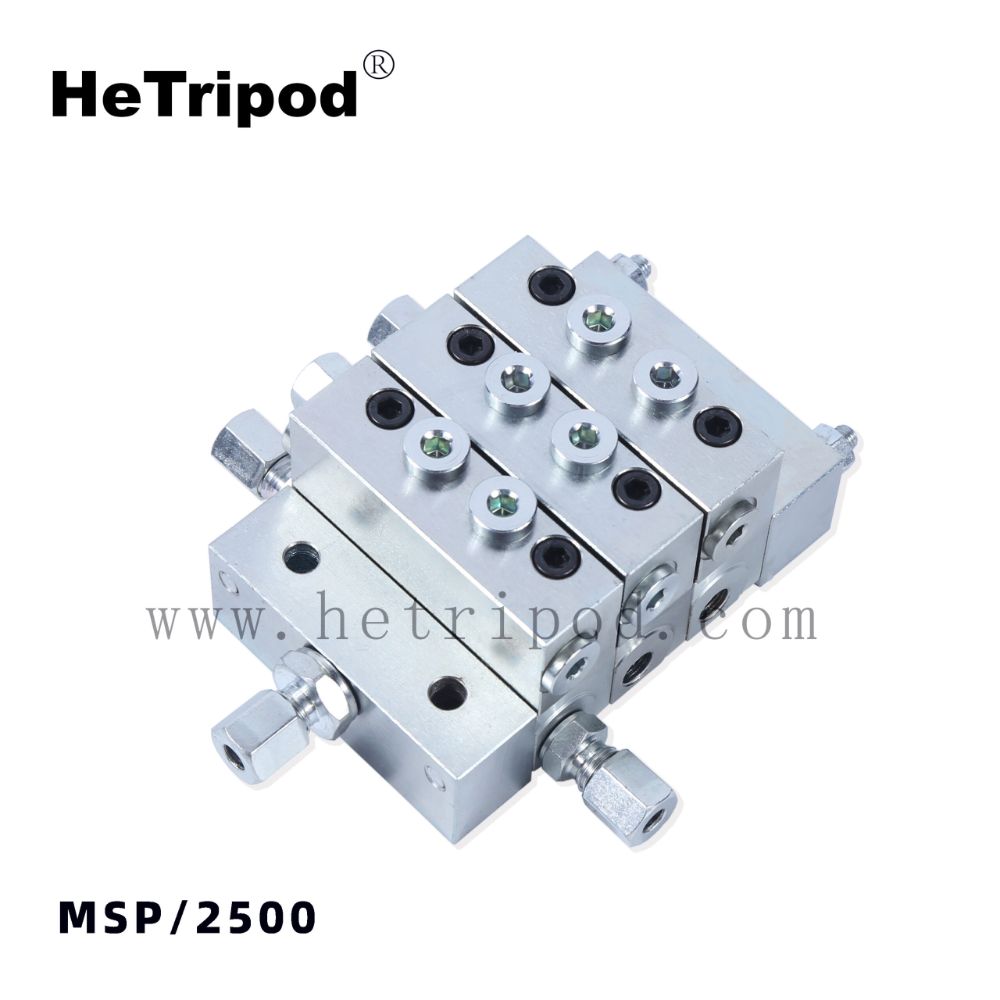 Central de lubricación centralizada distribuidor progresivo grasa lubricante aceite válvula de distr