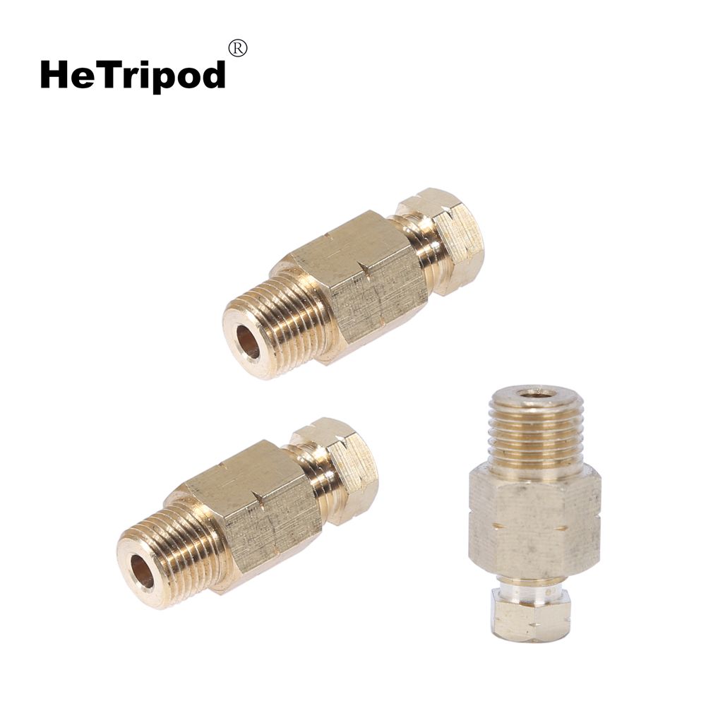 Accesorios de unión de bomba de inyección de aceite para tuberías de lubricación centralizada con tr