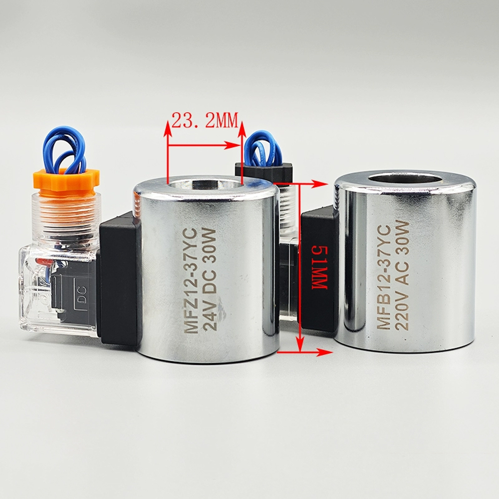 Bobina de válvula solenoide hidráulica MFZ12-37 MFB12-37YC