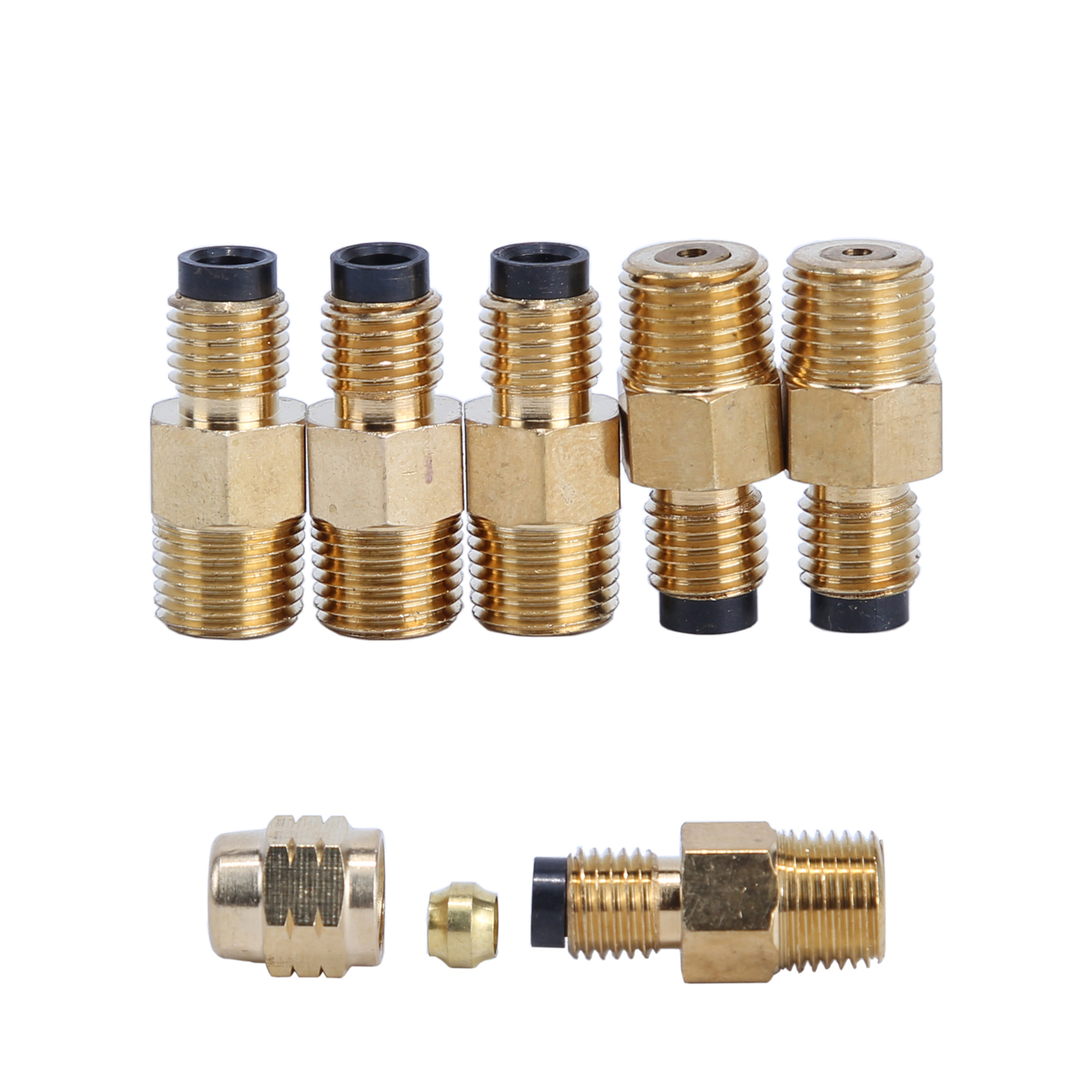 Válvula de retención de flujo cuantitativo proporcional de extremo terminal lubricante de aceite