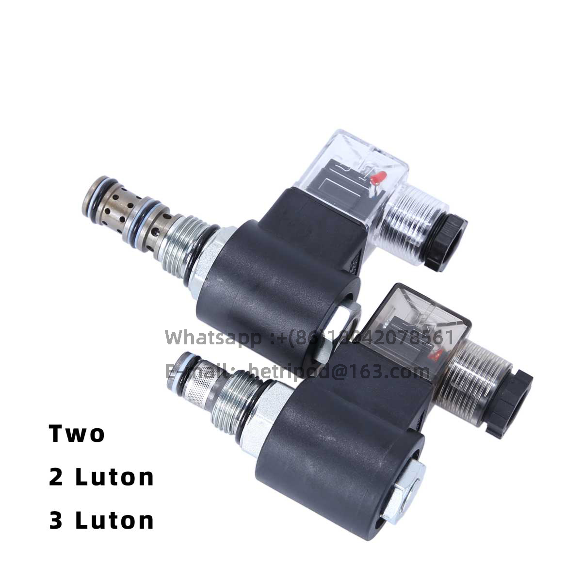 Cartucho hidráulico roscado de retención de presió